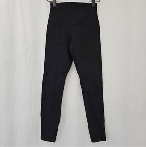 Lululemon Athletica Leggings in Black Spotted Print Women's Size 4